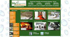 Desktop Screenshot of hy5cleaning.co.uk